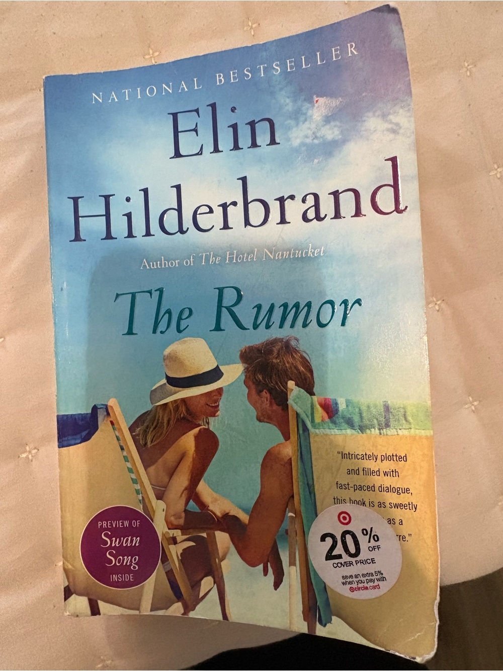 The Rumor - Blue Paperback Beach Novel
